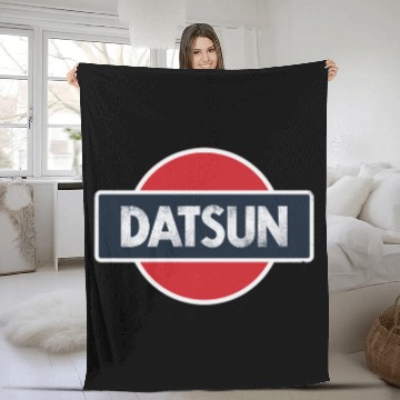 Discover Datsun Fleece Blankets