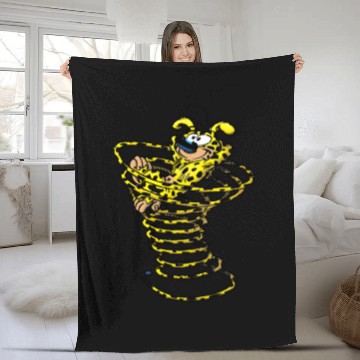 Discover Marsupilami Fleece Blankets