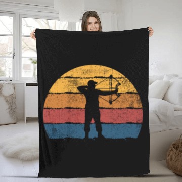 Discover Archery Archer Fleece Blankets