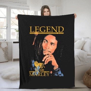 Discover Bob Marley 'Legend' Baseball Jerseys Fleece Blankets