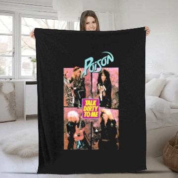 Discover Poison Band Fleece Blankets