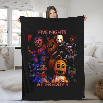 Discover FNAF 2 animatronics Fleece Blankets