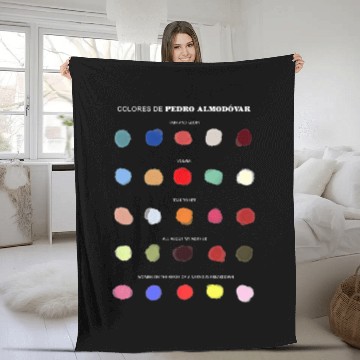 Discover Colors of Almodovar Fleece Blankets