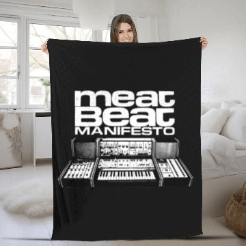 Discover Meat Beat Manifesto Fleece Blankets