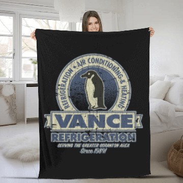 Discover Vance Refrigeration Fleece Blankets