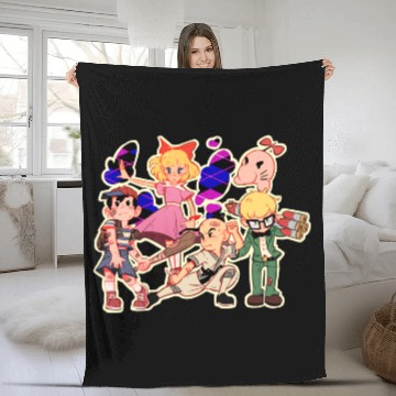 Discover Earthbound Clear Fleece Blankets