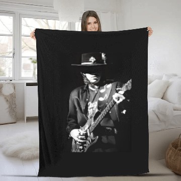 Discover Stevie Ray Vaughan Fleece Blankets
