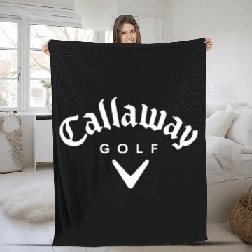 Discover Callaway logo Fleece Blankets