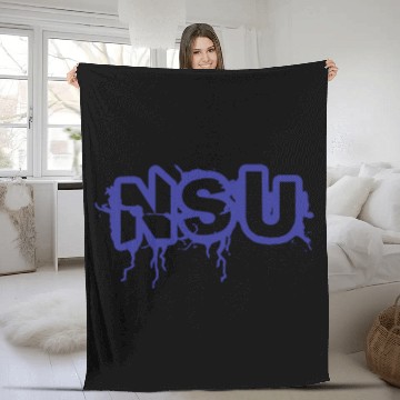 Discover Collegiate  STUDY  Nova Southeastern University Fleece Blankets