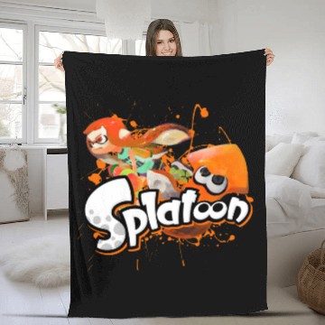 Discover Splatoon - Inkling Fleece Blankets