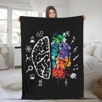 Discover Art & Science Fleece Blankets