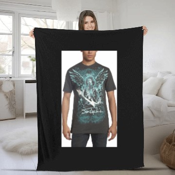Discover Men's Jimi Hendrix Wings Fleece Blankets