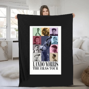 Discover Lando Norris Eras Tour 1441 Baseball Tees Fleece Blankets