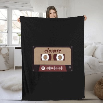 Discover cat eras tour poster Zip Fleece Blankets