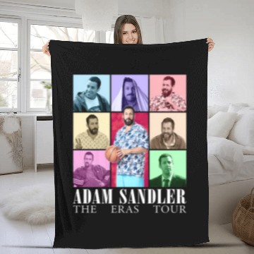 Discover Eras Tour Adam Sandler Fleece Blankets Fleece Blankets