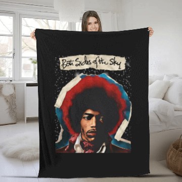 Discover Jimi Hendrix Fleece Blankets