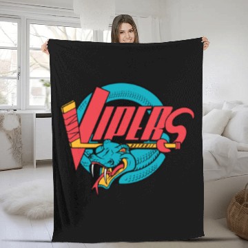 Discover Detroit Vipers - Detroit Vipers - Crewneck 3D Fleece Blankets