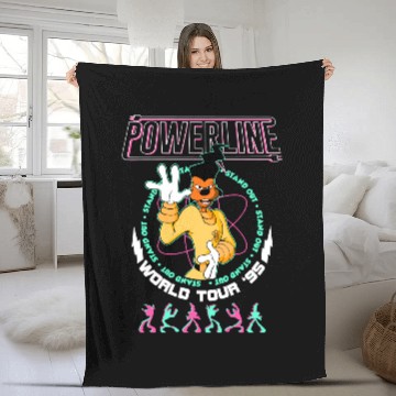 Discover Powerline Goofy Movie Fleece Blankets