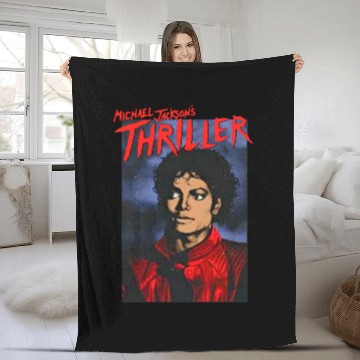 Discover Michael Jackson Thriller Pose Fleece Blankets