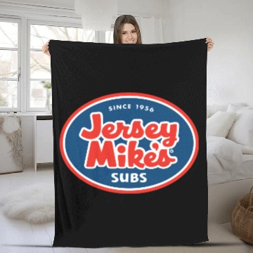Discover Jersey Mike's Fleece Blankets