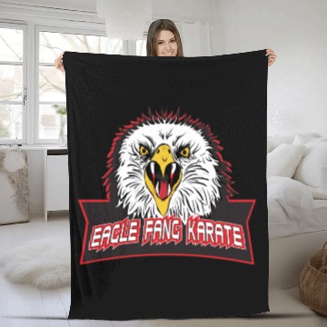 Discover Cobra Kai Eagle Fang Karate Logo Baseball Tees Fleece Blankets