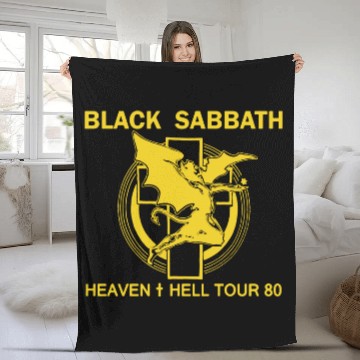 Discover 1980 Black Sabbath Heaven And Hell Tour Baseball Jerseys Fleece Blankets