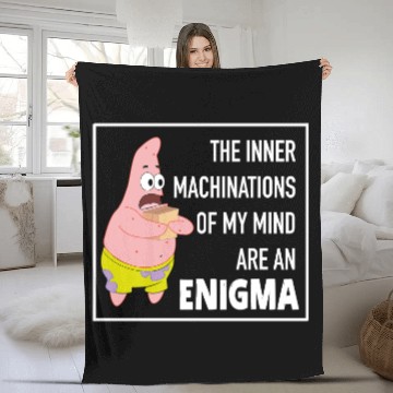 Discover Spongebob Squarepants - Patrick Star - Enigma Zip Fleece Blankets