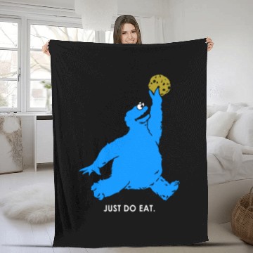 Discover Just Do Eat Cookie Monster Fleece Blankets