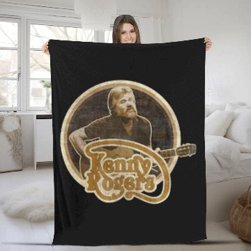 Discover Kenny Rogers Fleece Blankets