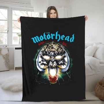 Discover Motorhead Zip Fleece Blankets Over Kill