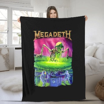 Discover MEGADETH – No More Mr. Nice Guy – Graphic Fleece Blankets