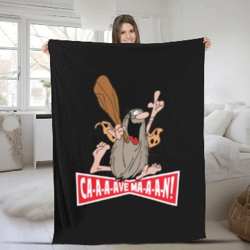 Discover Captain Caveman Fleece Blankets