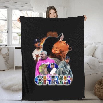 Discover Chris Brown Exclusive Fleece Blankets