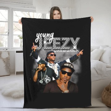 Discover Young Jeezy Hawaiians, Vintage Young Jeezy Shir Fleece Blankets