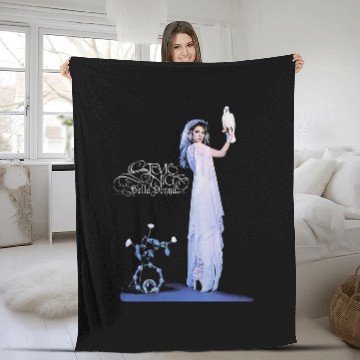 Discover Stevie Nicks Bella Donna Fleece Blankets - Retro Vintage Boho Hippie