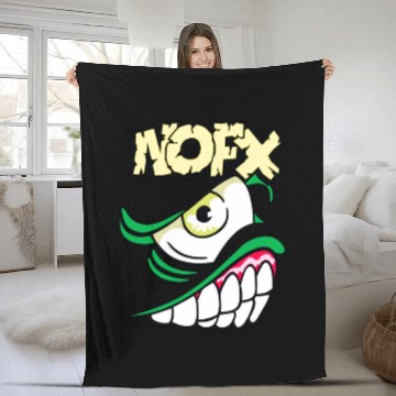 Discover NOFX SMILE - Nofx - Zip Fleece Blankets