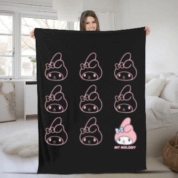 Discover My Melody Real Fleece Blankets