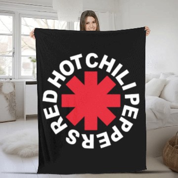 Discover red hot chili peppers Baseball Tees Fleece Blankets