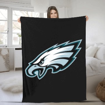 Discover Philadelphias Eagles-Logo Fleece Blankets