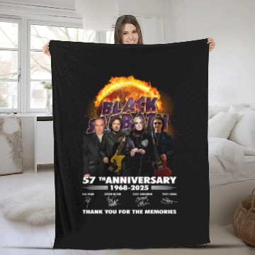 Discover Black Sabbath 2025 Tour Baseball Jerseys, Back to The Beginning Music Baseball Jerseys S-5XL Fleece Blankets