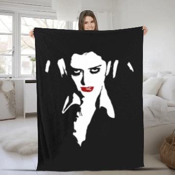 Discover Magenta Rocky Horror Picture Show 1975 Fleece Blankets