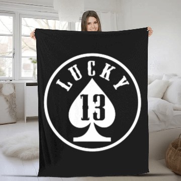 Discover Lucky 13 Fleece Blankets
