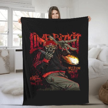 Discover Limp Bizkit Band Fleece Blankets