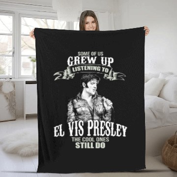 Discover Some Of Us Grew Up Listening To Elvis Presley Pullover Baseball Jackets Fleece Blankets
