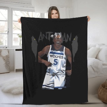 Discover Ant Man Fleece Blankets, Anthony Edwards Fleece Blankets