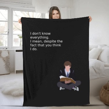 Discover Boy Genius Fleece Blankets