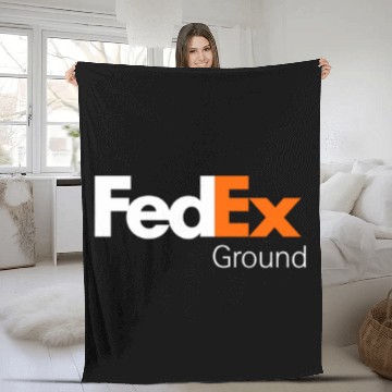 Discover FedEx Ground Zip Fleece Blankets