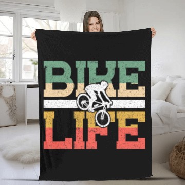 Discover Bike Life Stunt Bike Design MTB Baseball Tees Fleece Blankets