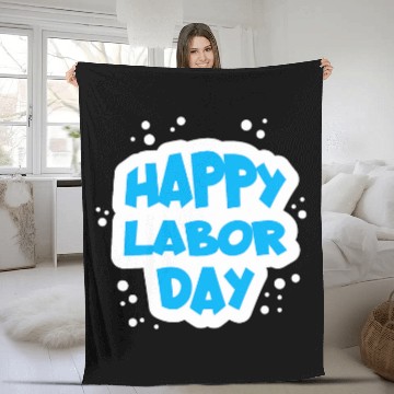 Discover Union Strong Worker hard work Labor Day Gift Men Women Nice Fleece Blankets