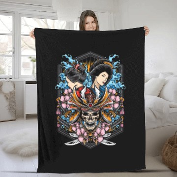 Discover Ancient Japanese Samurai Bushido Katana Ronin Geisha Warrior1 Baseball Tees Fleece Blankets